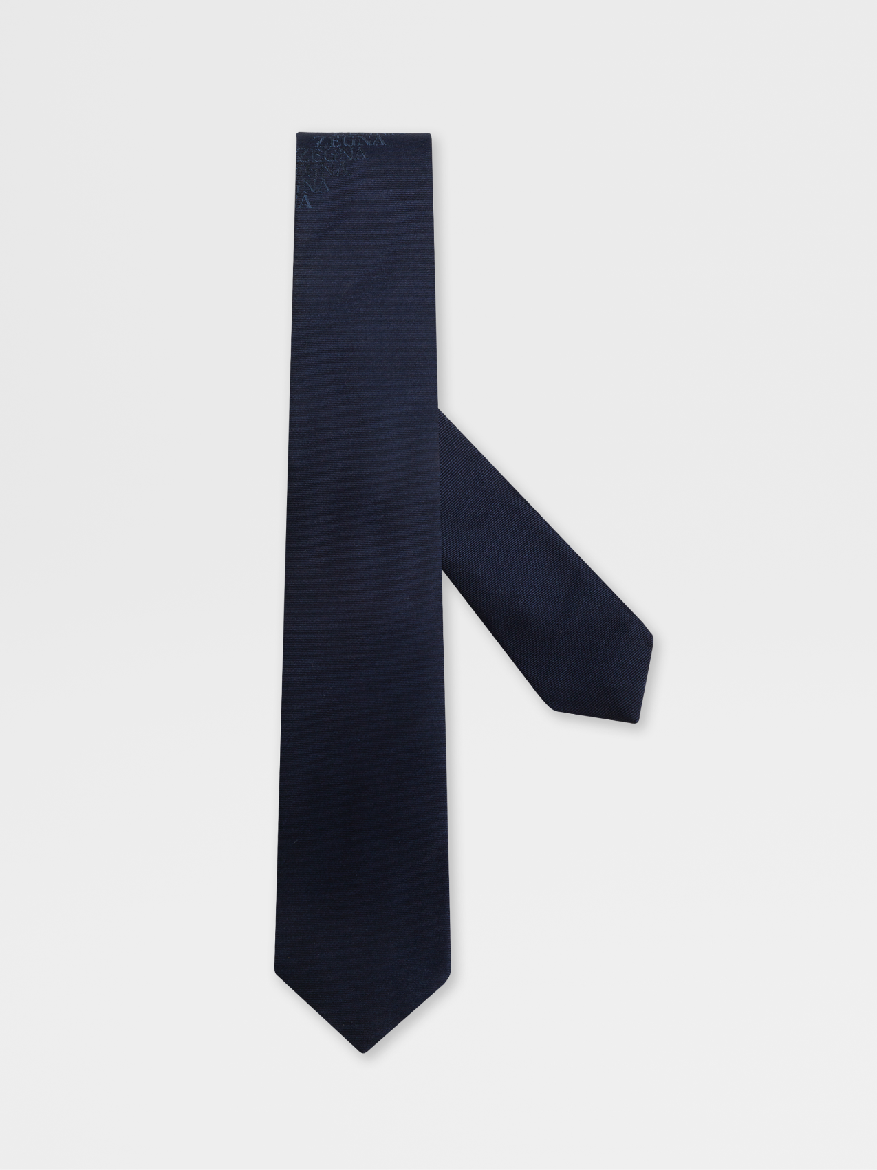 Dark Blue Silk Tie